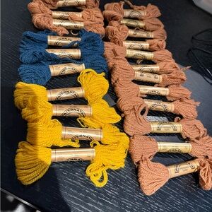 Lot of 22 Paternal Persian Wool Yarn  3- #510, 4- #710 , 15- #403